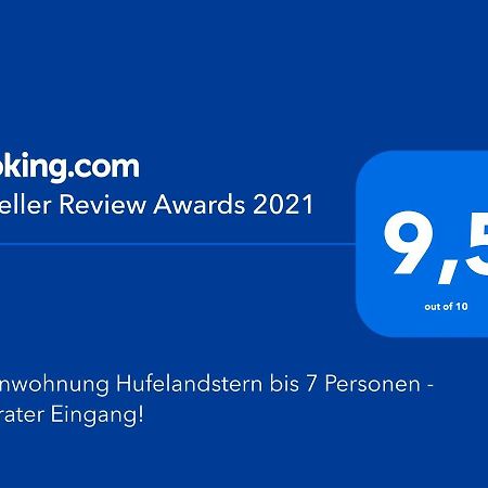 Ferienwohnung Hufelandstern Bis 7 Personen - Mit E-Ladesaeule! Bad Wildungen Exterior foto